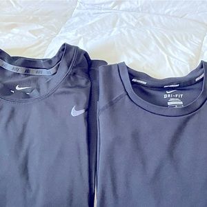 Bundle of 2 Nike Dri Fit Tshirts size Large